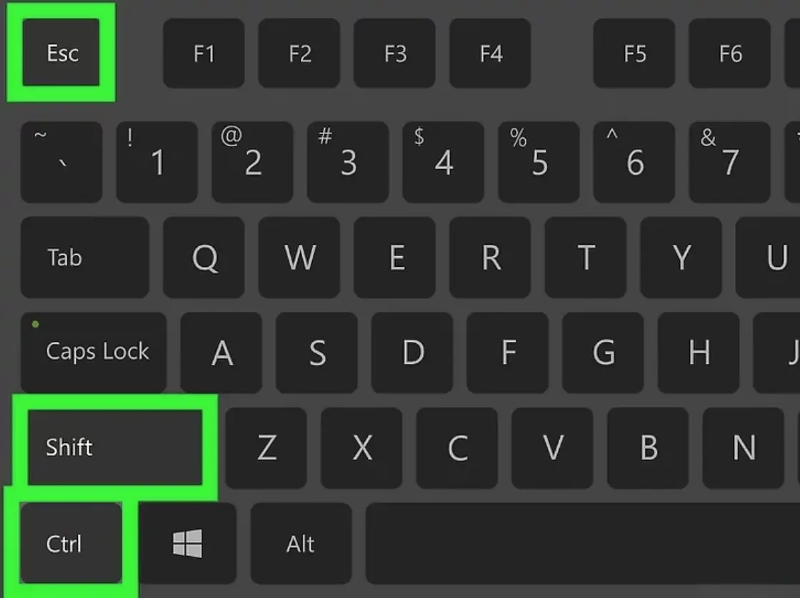 Ctrl+Alt+Del